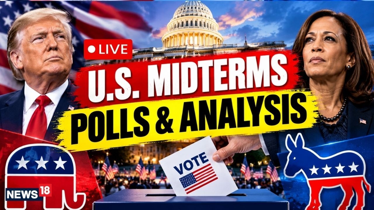⁣U.S. MIDTERMS LIVE: Latest Polls & Analysis | Senate, House & Trump Impact | Democrats &