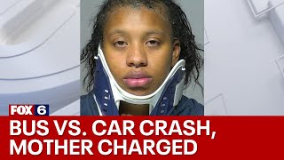 Milwaukee crash: Mother charged, boy critically injured | FOX6 News Milwaukee