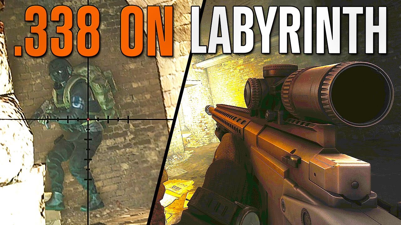 New Labyrinth Map with .338 Lapua Sniper!