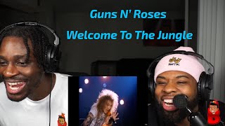 FIRST TIME reacting to Guns N' Roses - Welcome To The Jungle | Babanthekidd (Official Music Video)
