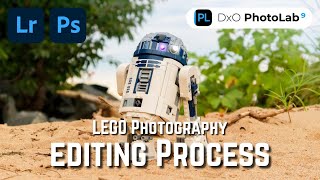 R2D2 LEGO PHOTOGRAPHY (editing process) screenshot 2
