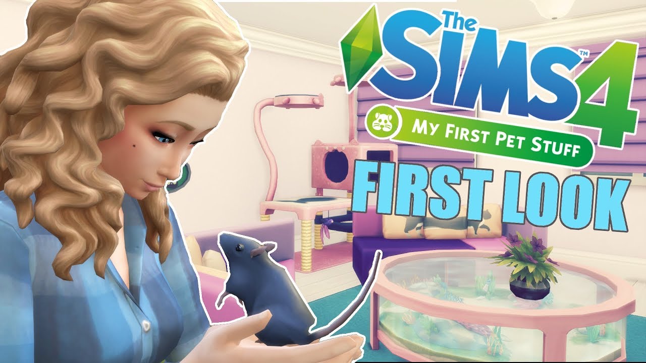 🐹 First Look: THE SIMS 4: MÓJ PIERWSZY ZWIERZAK [akcesoria] - YouTube