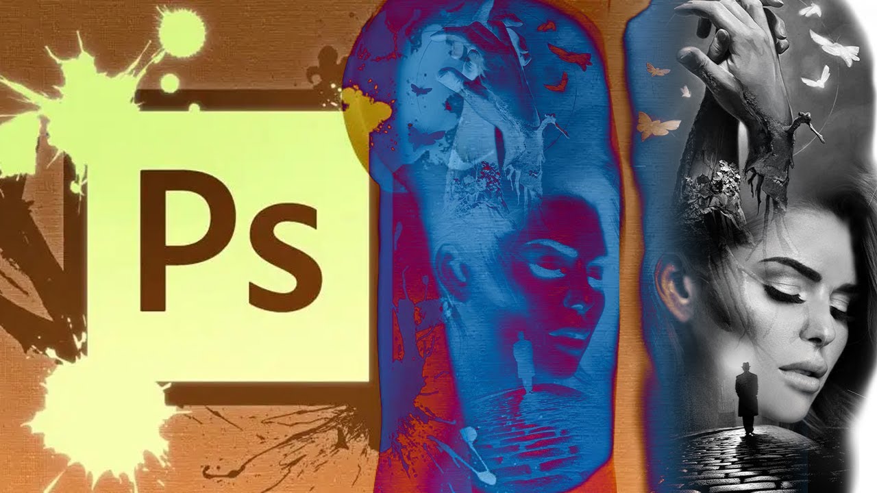 How to use photoshop for tattoo design 02 - TATTOONN - YouTube