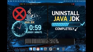 Uninstall Java JDK in Less Than a Minute on Mac & Windows | The Fastest Way to Uninstall Application