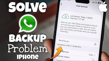 How to Solve WhatsApp Backup Problem iPhone