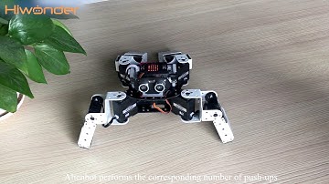 Gameplay 8: Push Up  | Hiwonder Alienbot Multi-Legged Robot