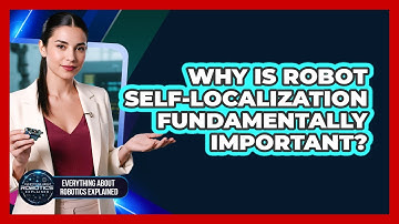 Why Is Robot Self-Localization Fundamentally Important?