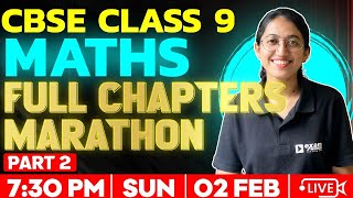 CBSE Class 9 Maths | Full Chapter Marathon | Part 2  | Exam Winner screenshot 4