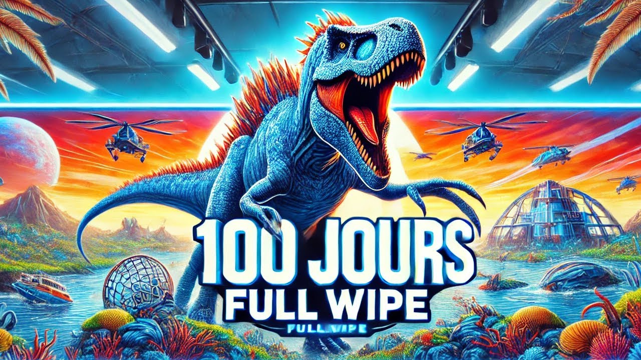 Survivre 100 JOURS SUR ARK GENESIS 2 en PVP sur le plus gros serveur d ARK Evolved !