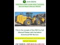 John Deere 4WD Loader 844J Technical Service Repair Manual TM2307