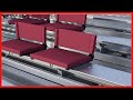 Chaise de stade Flash Furniture, lot de 2, marron 🏟️