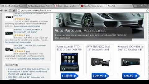 AzonProfitStore Amazon Store WordPress Theme