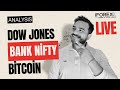 Bitcoin, Nifty Bank & Dow Jones | Key Levels & Trade Setups