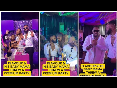 لحظة لقاء شيجز بفلافور في حفل ابنته