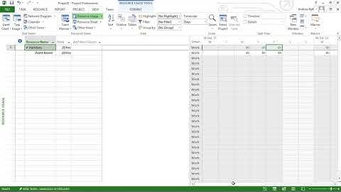 Work Units and Duration