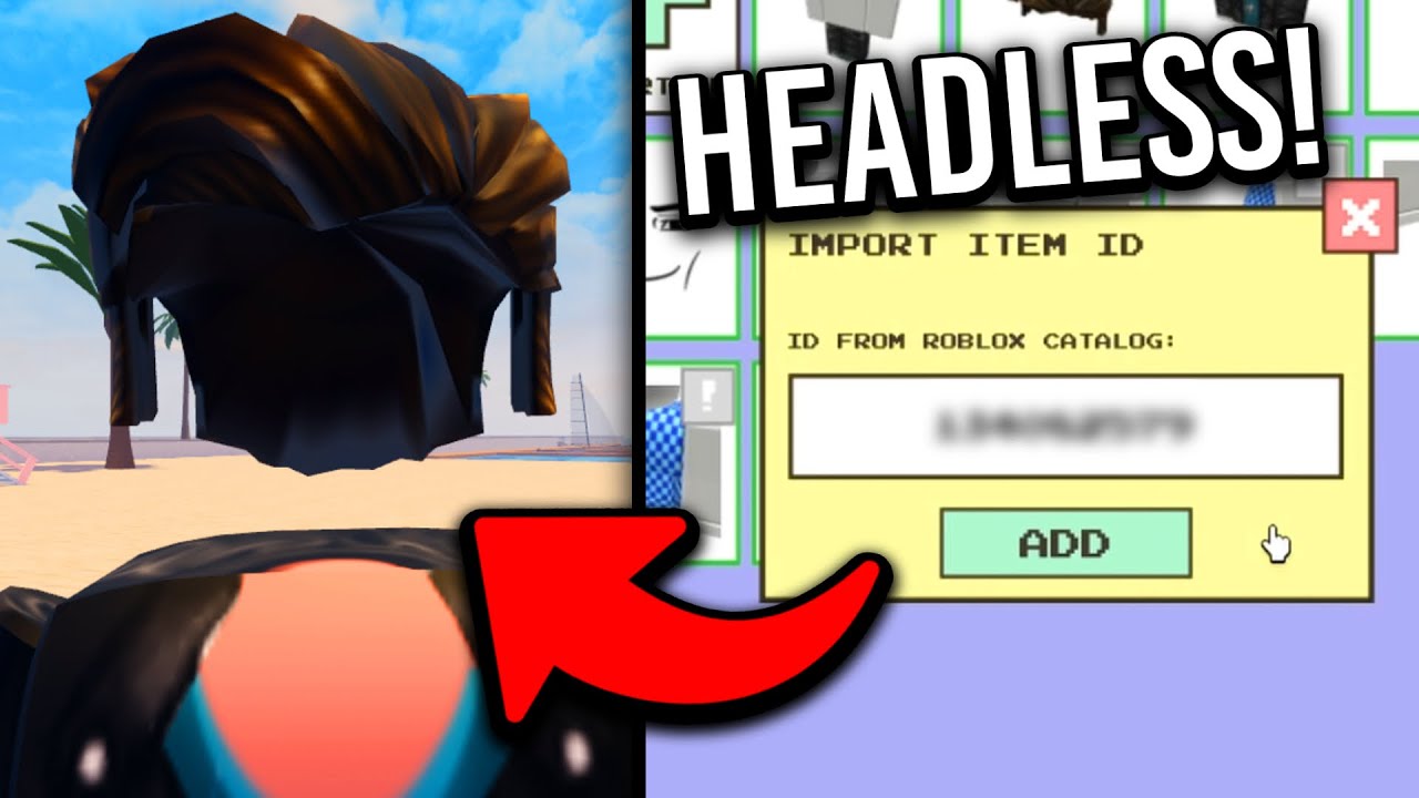 headless head roblox code