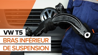 Remplacer Bras de Suspension gauche et droit VW MULTIVAN V (7HM, 7HN, 7HF, 7EF, 7EM, 7EN) : vidéo gratuit