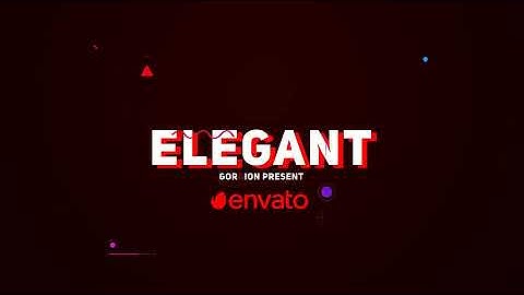 Elegant Typographic Intro for After Effects 2021