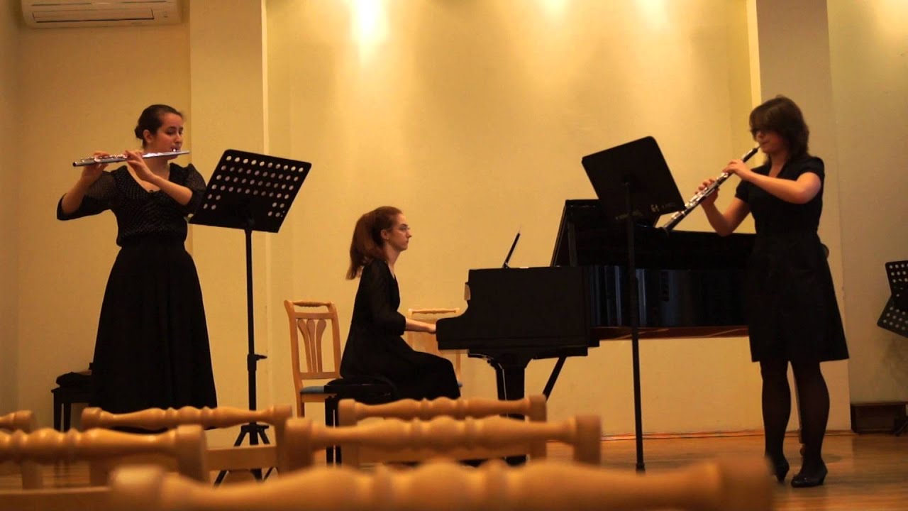 Karl Goepfart Trio for flute, oboe and piano (1st mvt) YouTube