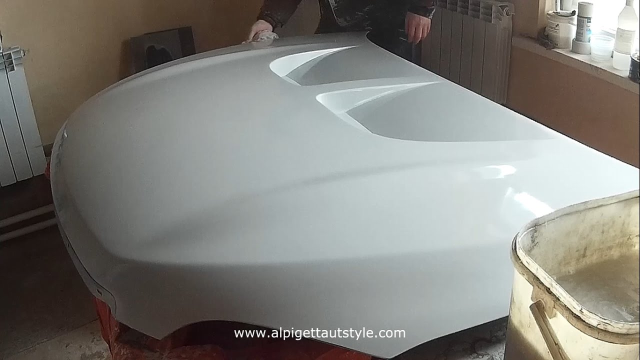 1-я часть. Легкий тюнинг капота Toyota Rav4 - матрица