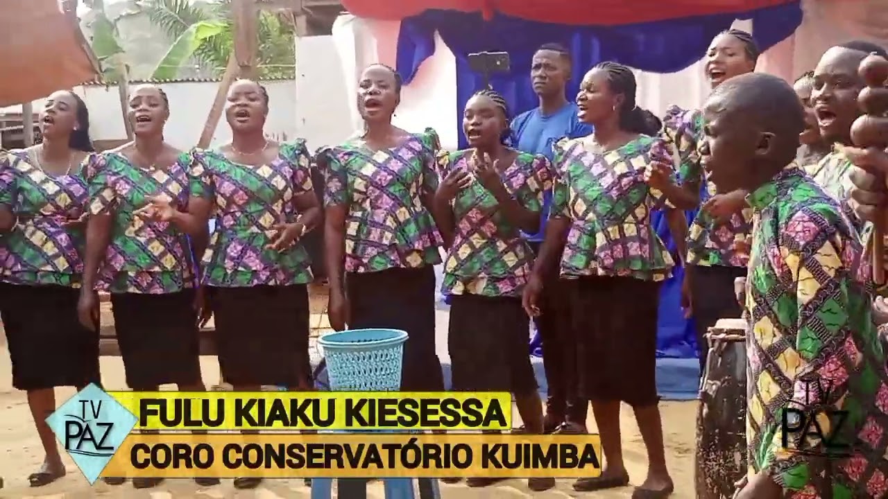 CORO CONSERVATÓRIO BAPTISTA KUIMBA, CANTOU NO CULTO DE AÇÃO DE GRAÇAS NA BETÂNIA NGOMA