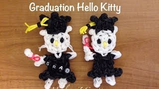 Rainbow Loom: Hello Kitty Graduation Doll - How To Rainbow Loom: Hello Kitty Graduation Doll - How To