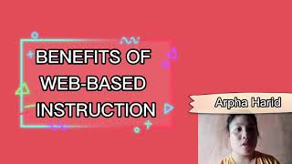 INTRODUCTION TO WEB-BASED INSTRUCTION