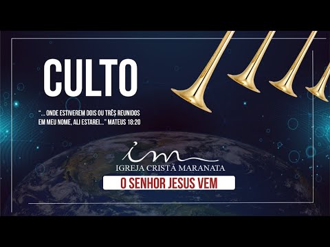 “Vinde, que já tudo está preparado” Lc. 14:17 - Igreja Cristã Maranata - Culto do dia 29/12/2019