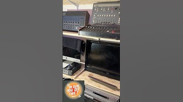 HIPHOP PRODUCER DAVY DMX SHOWS OFF HIS VINTAGE EQUIPMENT #yosunyouseethis