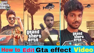 How to edit gta effect video  in noizz app || tamil || dhanush zehen screenshot 3
