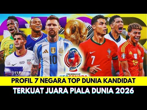 3xbet x high4d - Resmi Drawing Telah Selesai❗Ini 7 Negara Top Dunia jadi Kandidat Terkuat Juara Piala Dunia 2026