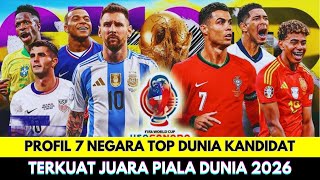 The Official Draw Has Been Completed❗These Are the Top 7 Countries in the World Who Are the Stron...