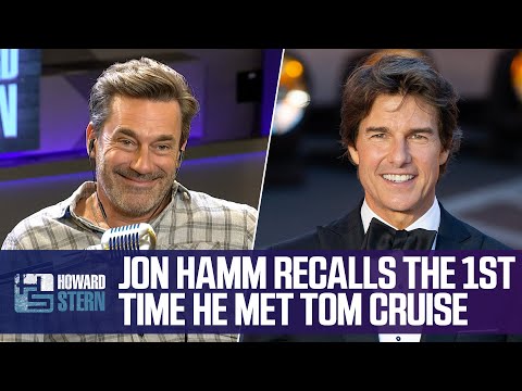 Jon hamm thought he was being pranked the 1st time he met tom cruise