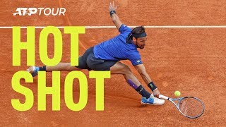 Hot Shot: Fognini Flashes Fantastic Hands At Net In 2019 Monte-Carlo Final