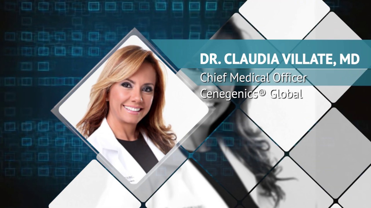 Overview of the Cenegenics® program - Explained by Dr. Claudia Villate, MD