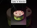 Daily 3D project: Stylized Cake. #automobile #3dartist #blender3d