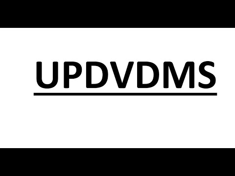 UPDVDMS - Online Medicine Indent Training Video