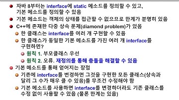 Java 04. Part 03. 상속과 인터페이스