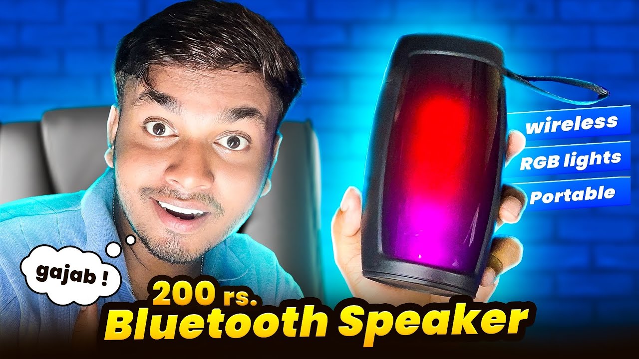 LinkBits bluetooth speaker | LinkBits Bocina | LinkBits Model RD017 | Bluetooth speaker with RGB