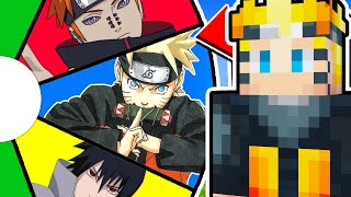 We RANDOMLY Choose our NARUTO Powers in Minecraft, then battle!