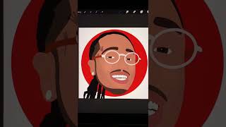 QUAVO #quavo #migos #rap #art #draw #drawing #shorts #youtube #youtubeshorts #subscribe