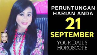 PERUNTUNGAN ZODIAC ANDA HARI INI | 21 SEPTEMBER 2018 - DAILY HOROSCOPE | Endang Tarot (Indonesia) PERUNTUNGAN ZODIAC ANDA HARI INI | 21 SEPTEMBER 2018 - DAILY HOROSCOPE | Endang Tarot (Indonesia)