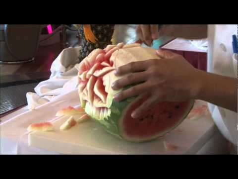 How to create watermelon art - by Pacific Dawn crew