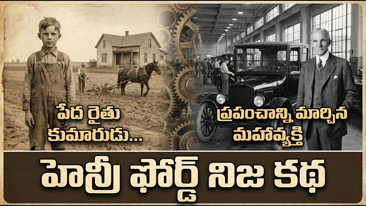 పేద రైతు కుమారుడు… ప్రపంచాన్ని మార్చిన మహావ్యక్తి | హెన్రీ ఫోర్డ్ నిజ కథ #youtubeshorts #youtube