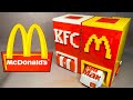 МАКДОНАЛДС БИГ МАК и KFC МАШИНА из ЛЕГО !