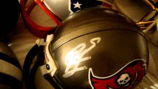 Signed Football Mini Helmets Collection Recap