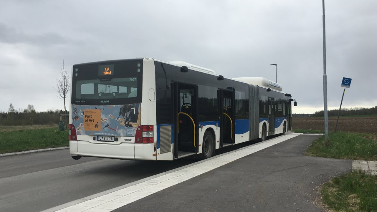 Linje 7 från Örebro Resecentrum till Viktor Dahlens väg