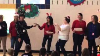 Fisk staff Christmas song