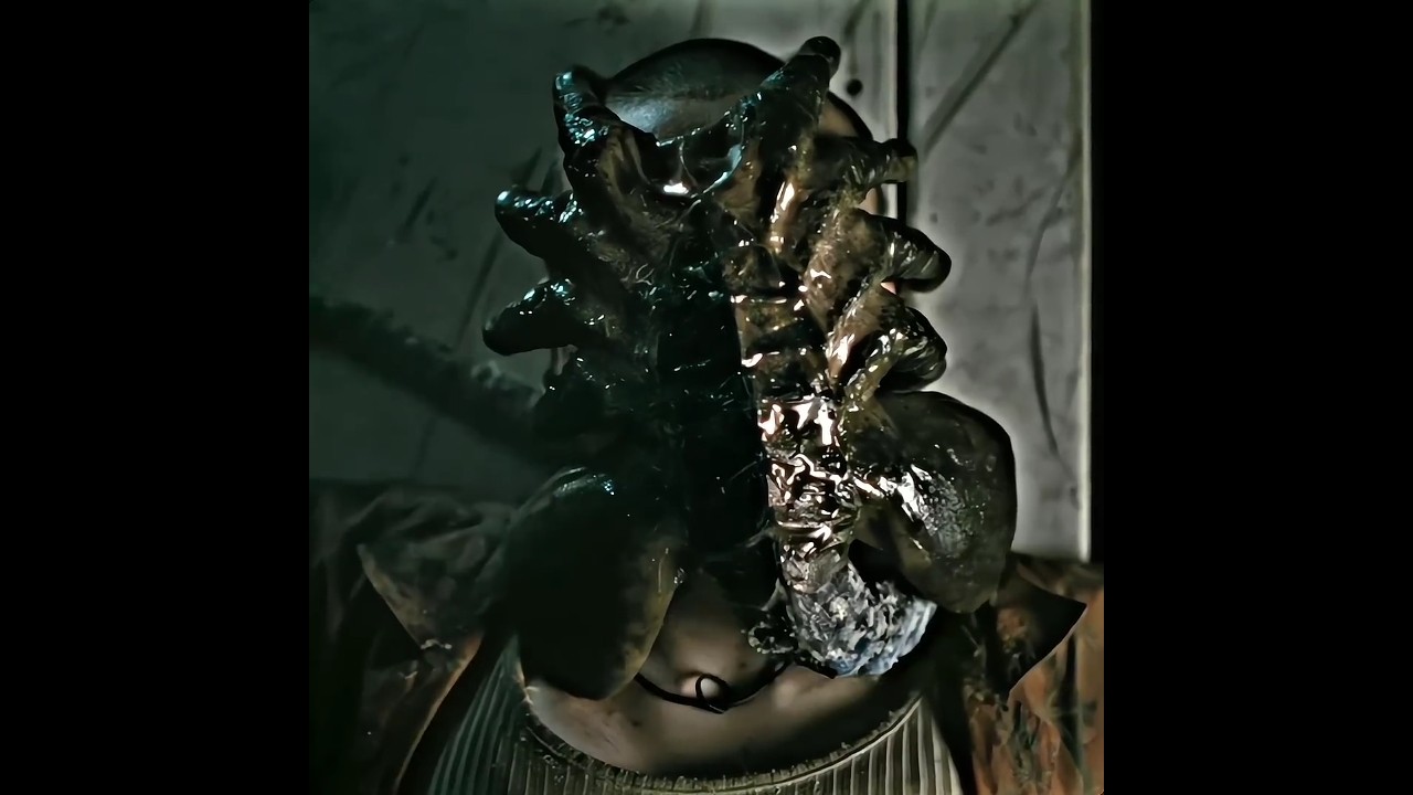 Alien: Romulus (2024) | Xenomorph Baby Alien 👽 Attack On Navarro🔥☠️ 