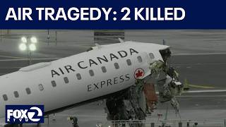 2 pilots dead after Air Canada collision at LaGuardia Airport | KTVU